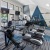 Large fitness center with ample equipment